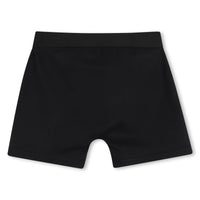 Thumbnail for HUGO Set de 2 boxers negro para niño y teen liso otro allover print
