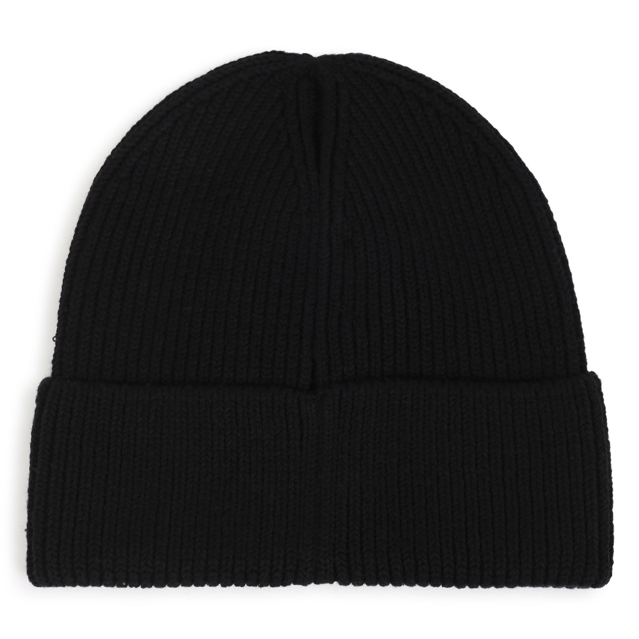HUGO Gorro para niño new negro logo tipo parche