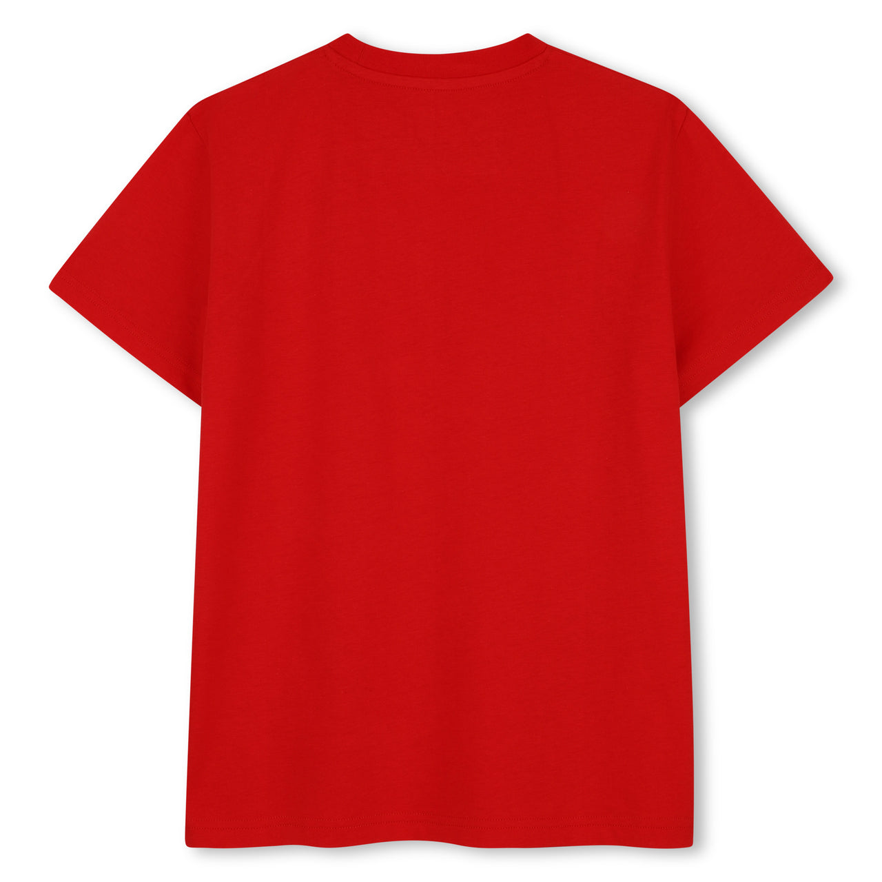 HOGO Playera para niño roja logo en blanco