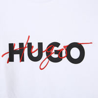 Thumbnail for Sudadera HUGO blanca para niños y adolescentes