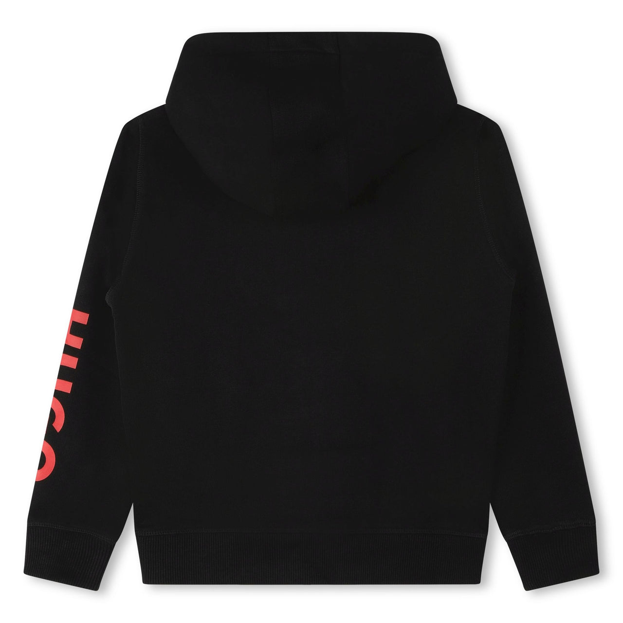 Sudadera HUGO negra para niños y adolescentes