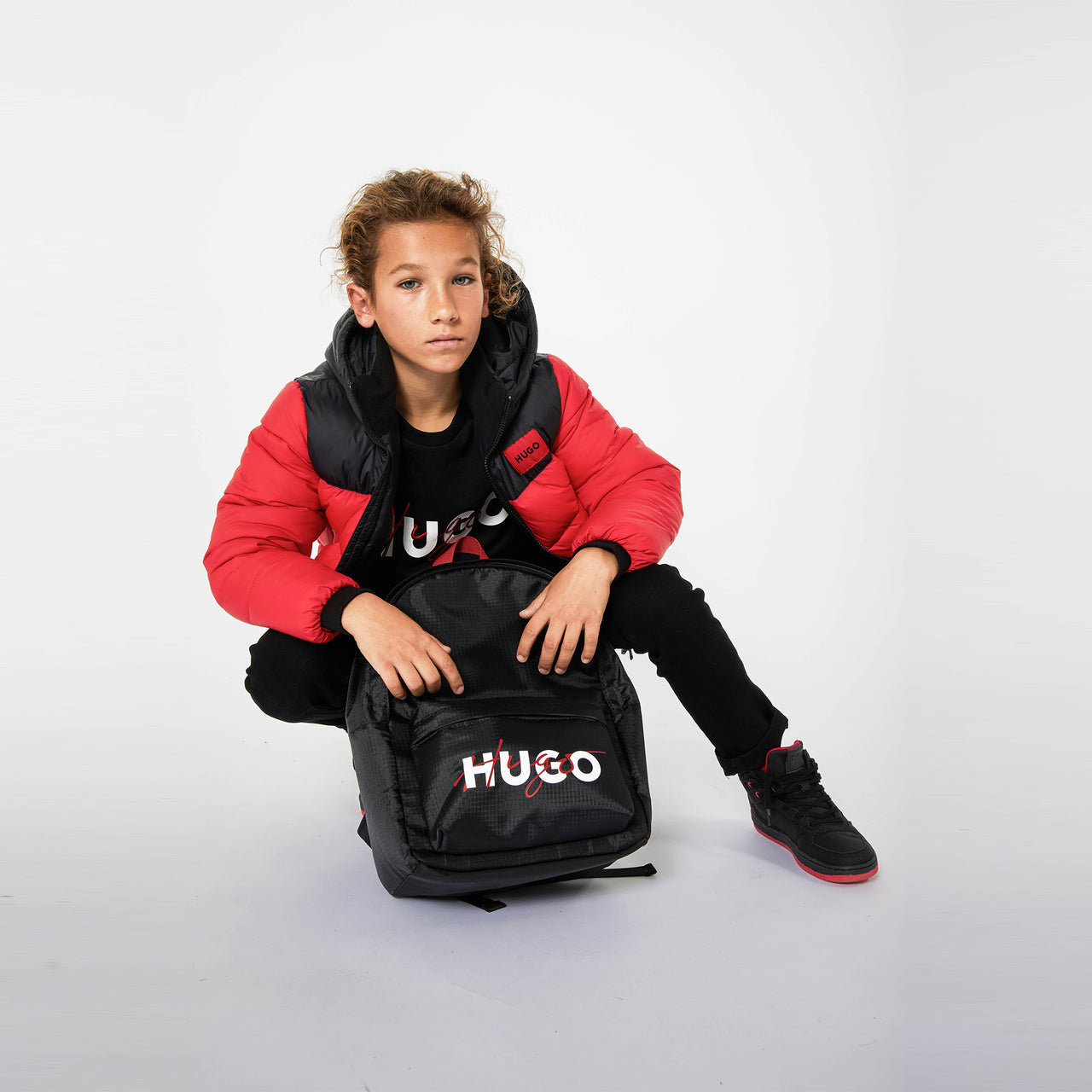 Backpack HUGO negra unisex