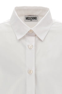 Thumbnail for Camisa blanca MOSCHINO para niños y teens