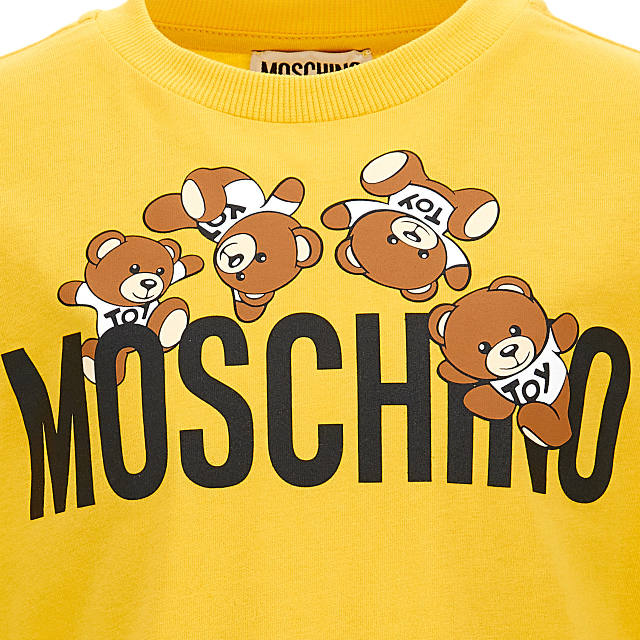 Playera para bebé Moschino Amarillo