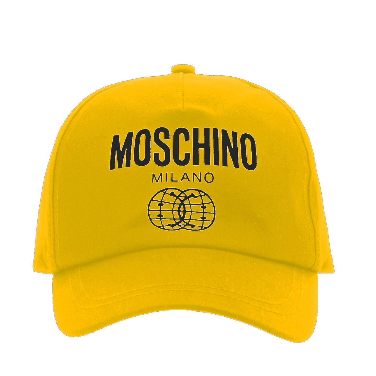 Gorra MOSCHINO amarilla para niños y adolescentes