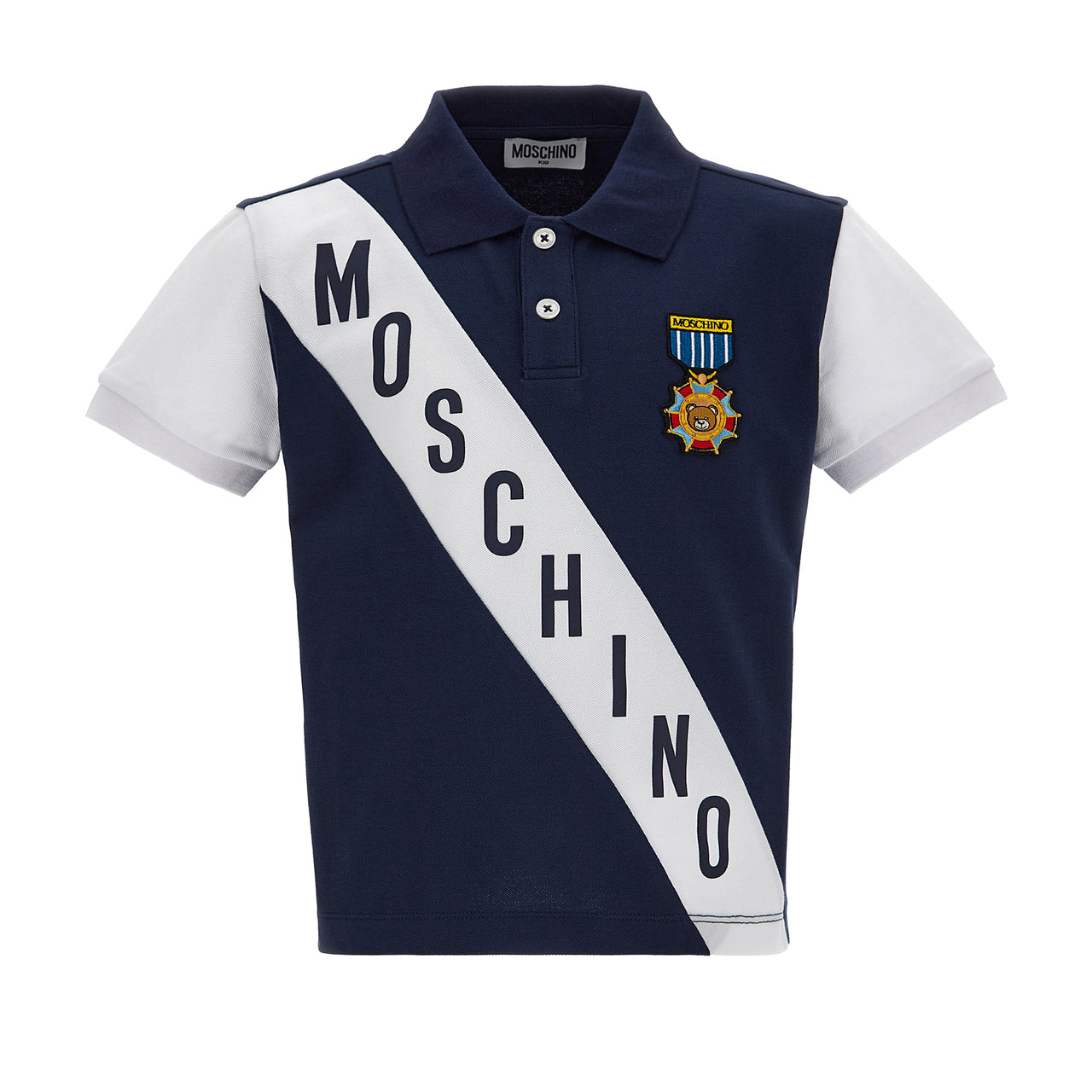 Playera polo MOSCHINO para niño y teen