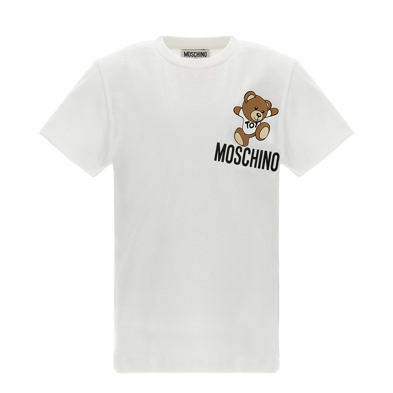 Playera para bebé Moschino Blanca