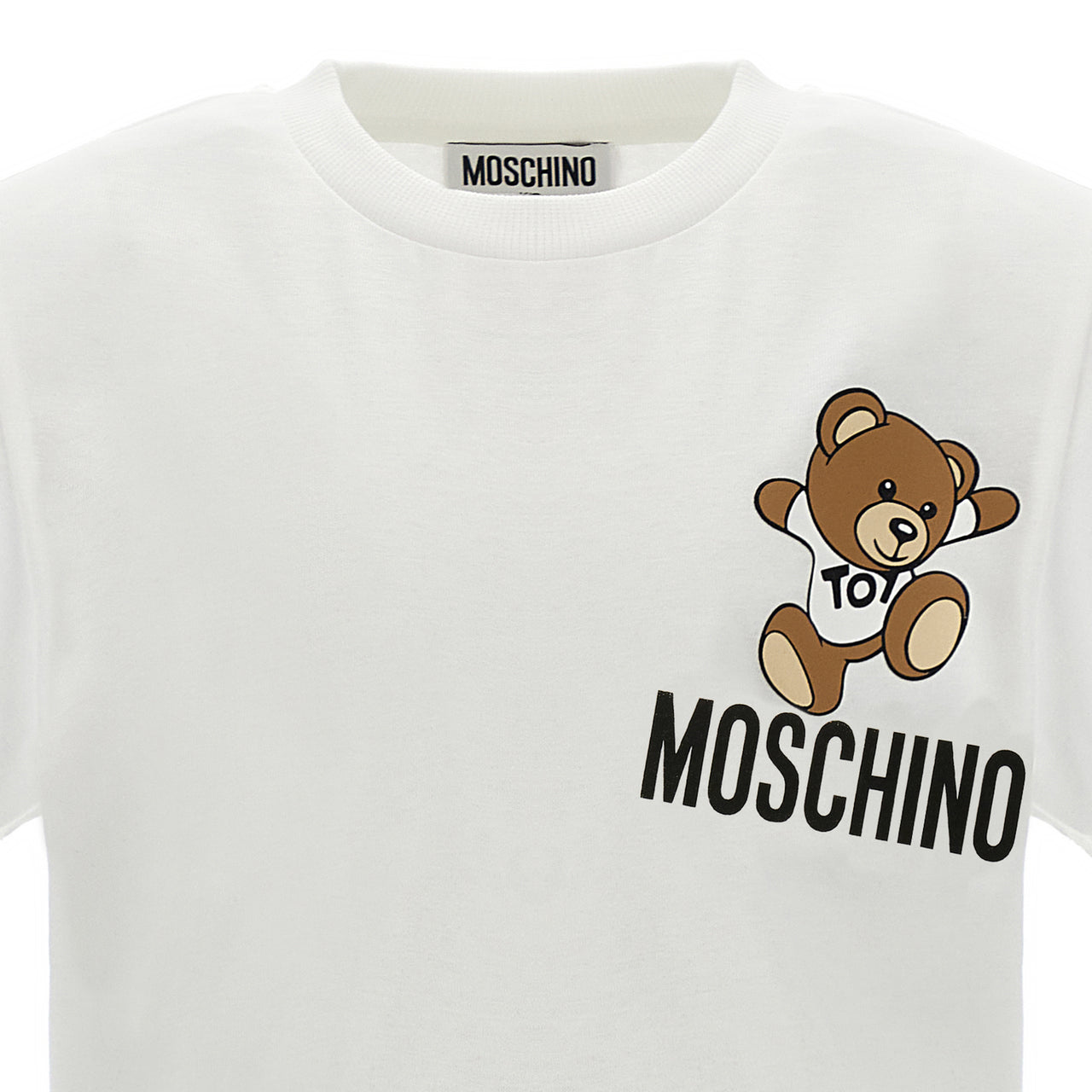 Playera para bebé Moschino Blanca