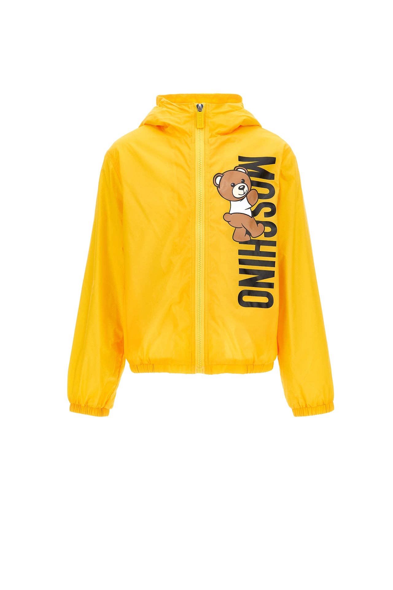 Chamarra MOSCHINO para niños y teens Amarilla impermeable