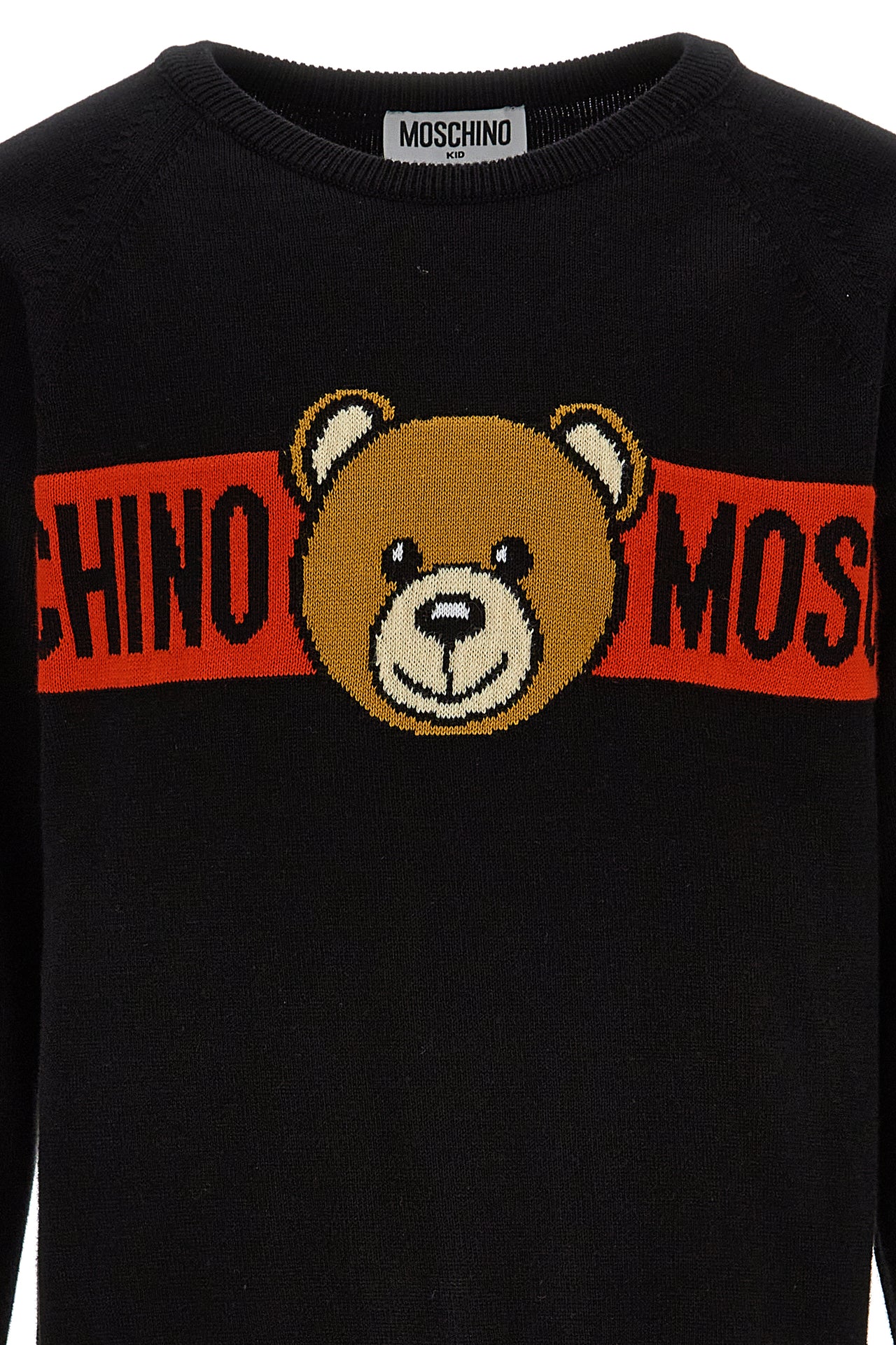 Sweter MOSCHINO negro para niños y teens