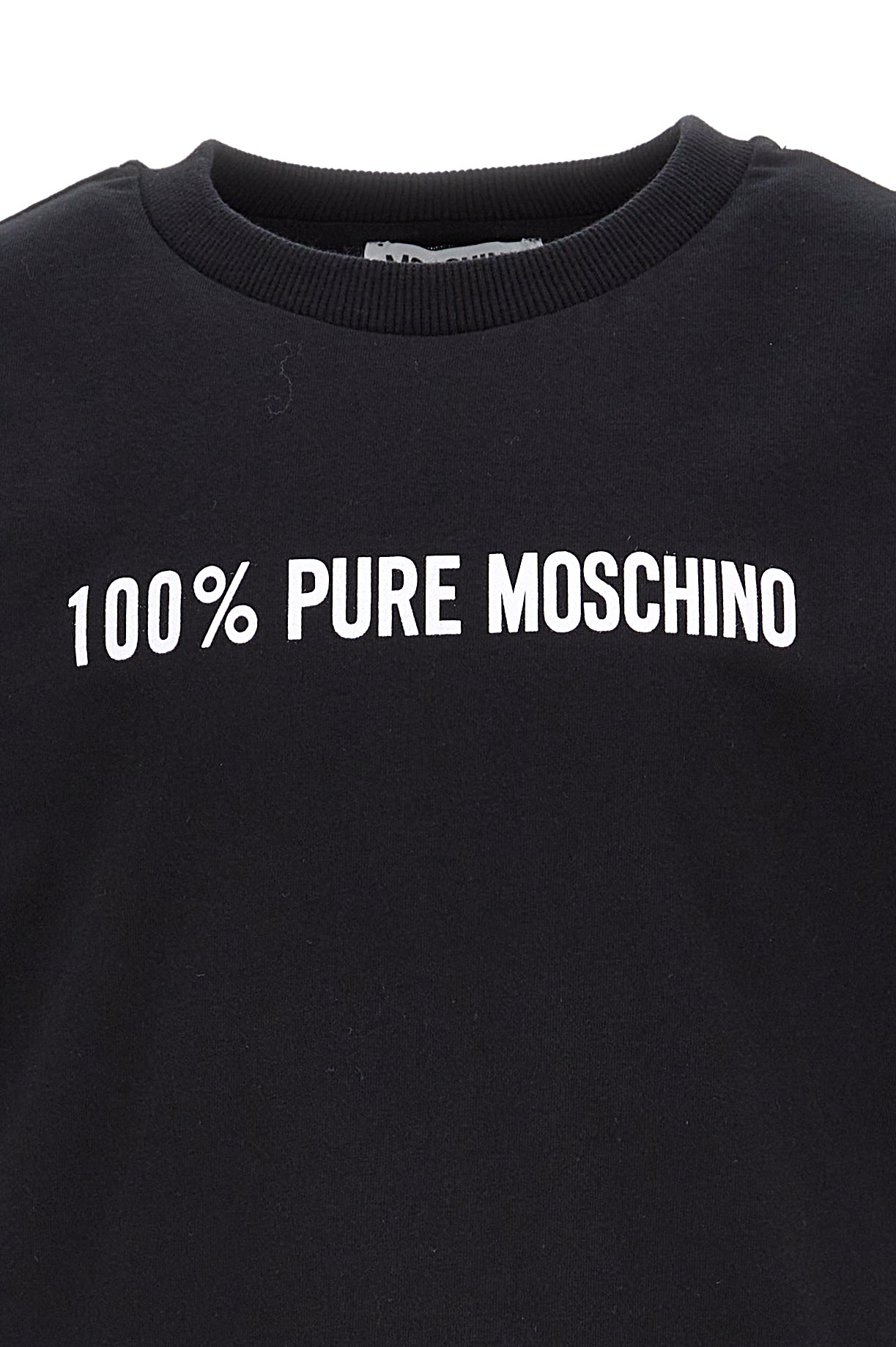 Playera para niño y teen Moschino negra