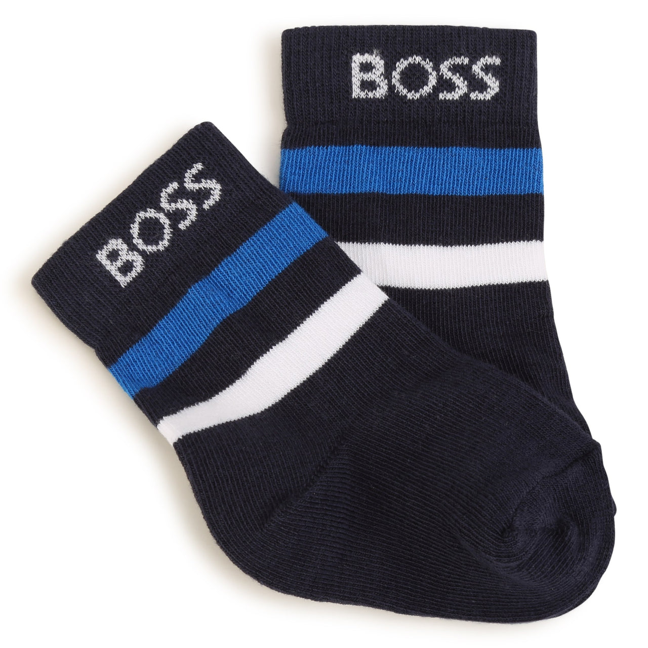 Calcetines BOSS azul para bebé