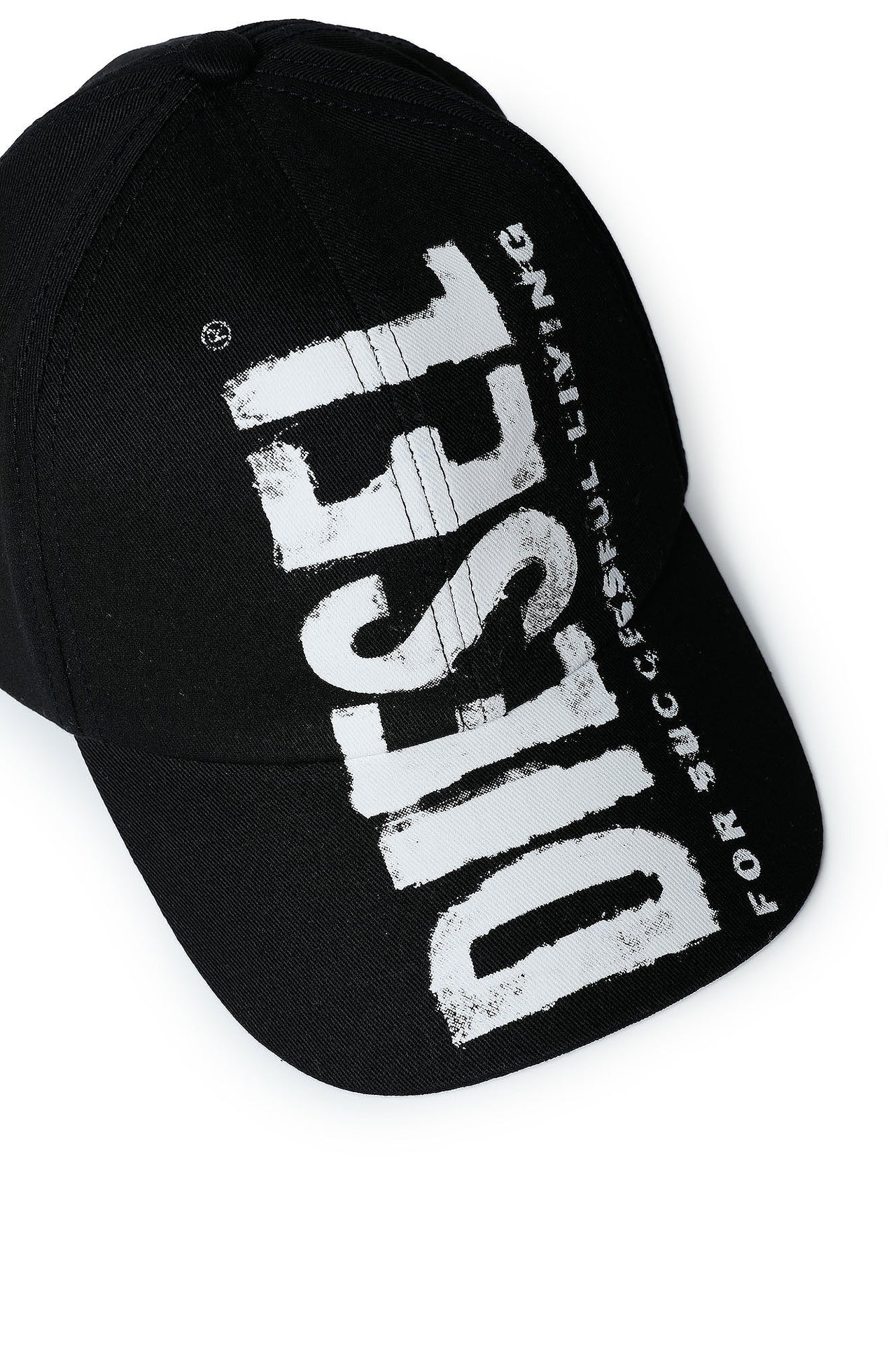 Gorra DIESEL para niño y adolescente negra