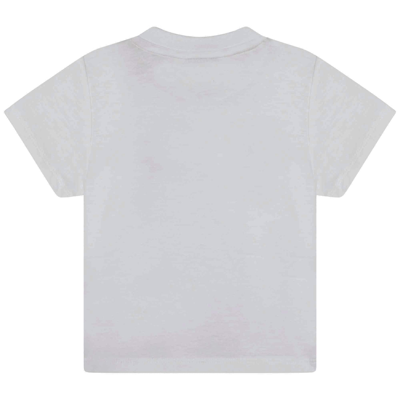 Playera niño y adolescente blanca Boss