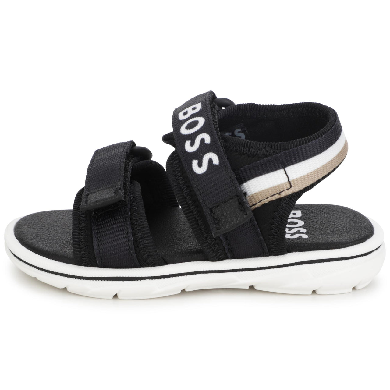 Sandalias BOSS negras para niños