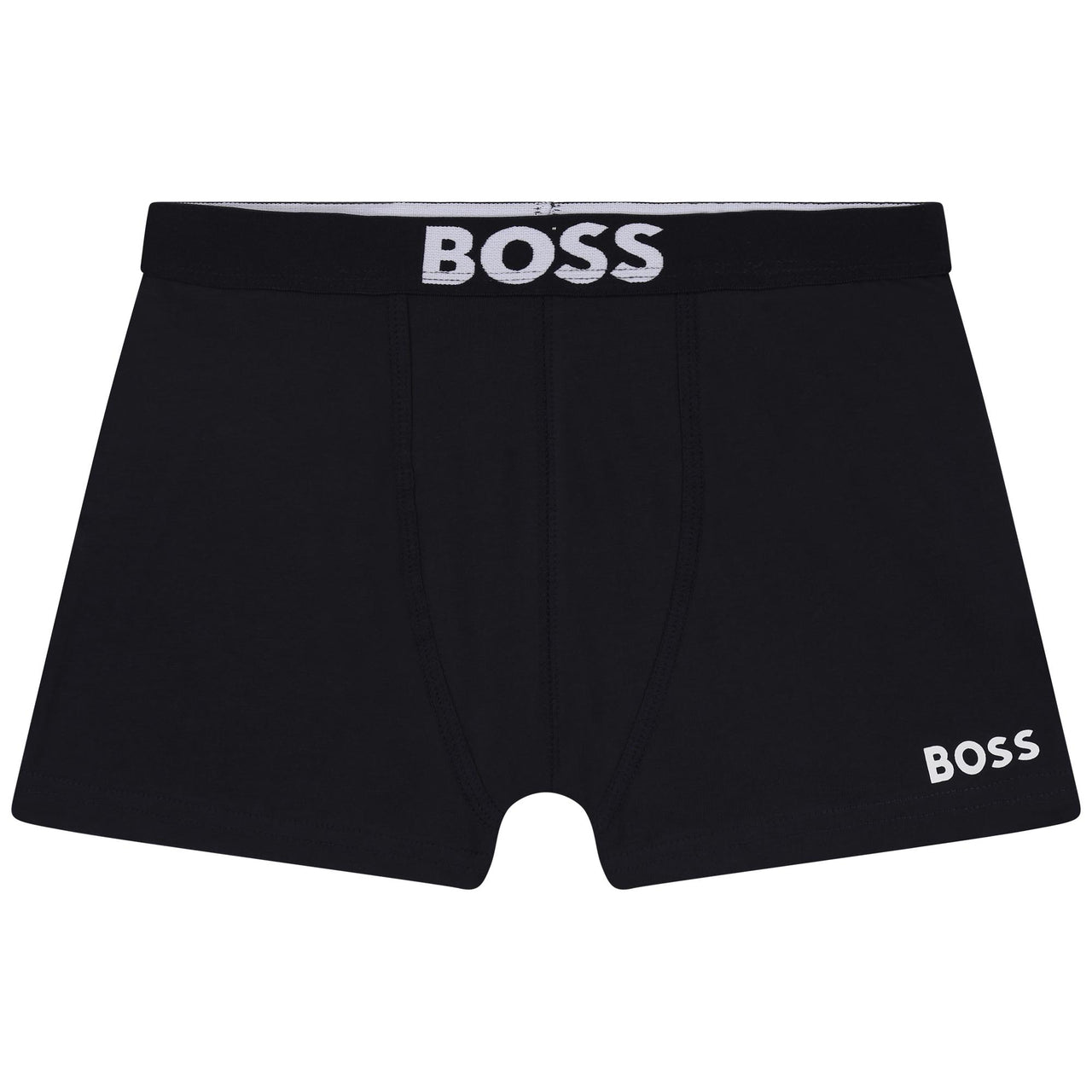 Set boxer BOSS negro/rojo para niño