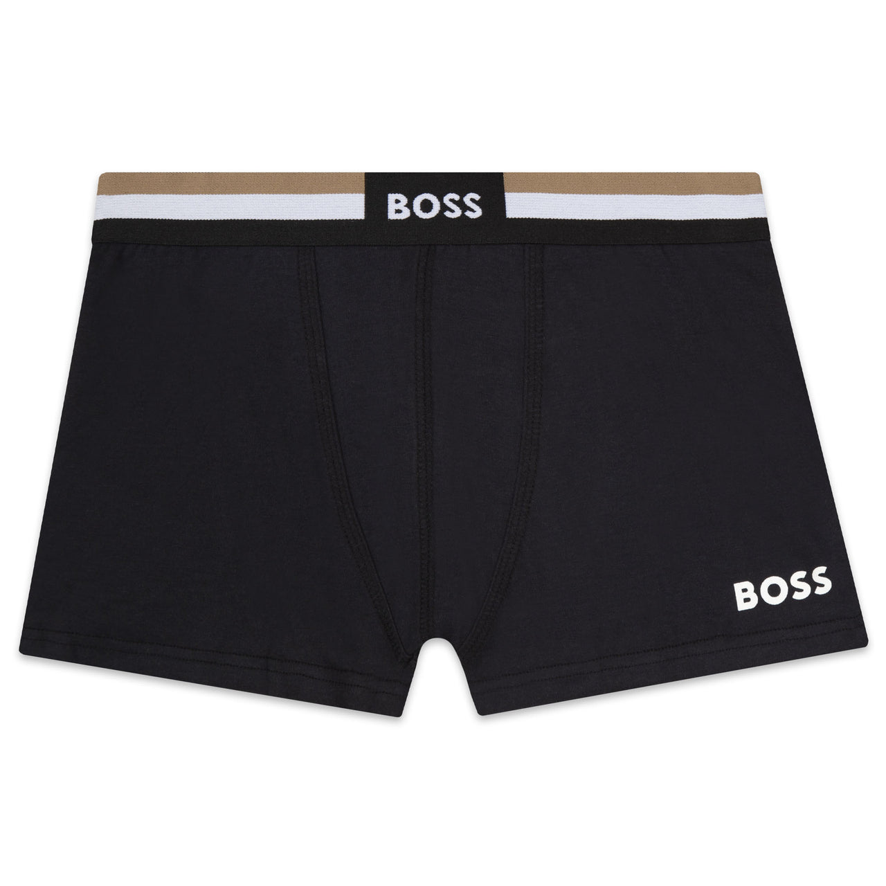 Bóxers BOSS negro/kaki para niños y adolescentes