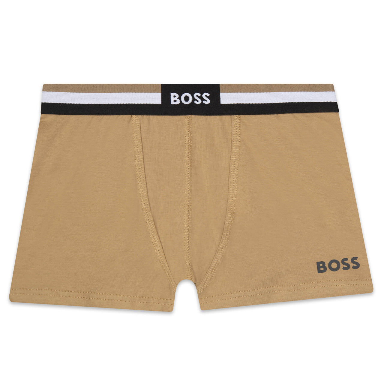 Bóxers BOSS negro/kaki para niños y adolescentes