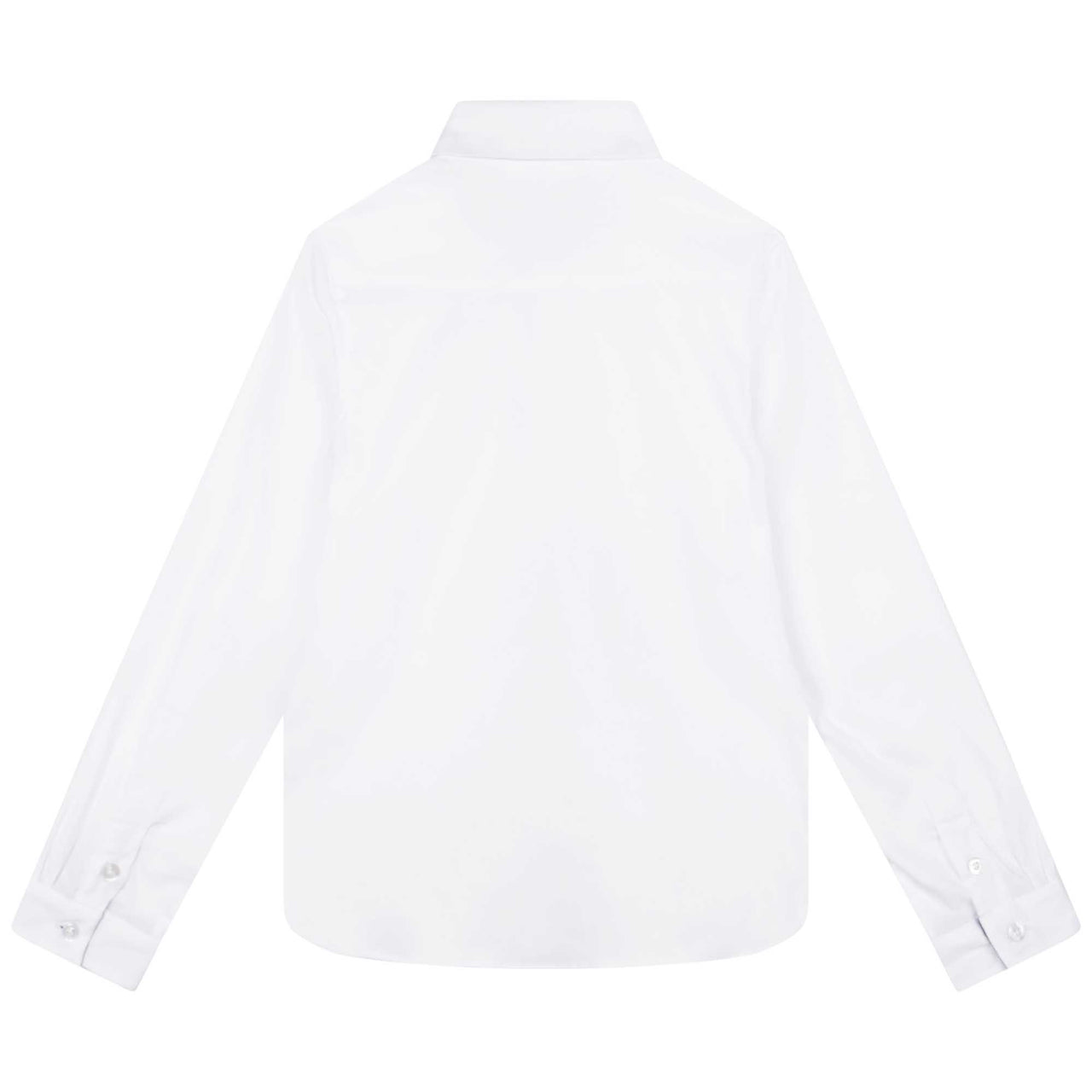 Camisa BOSS blanca para niños y adolescentes