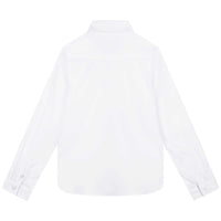 Thumbnail for Camisa BOSS blanca para niños y adolescentes
