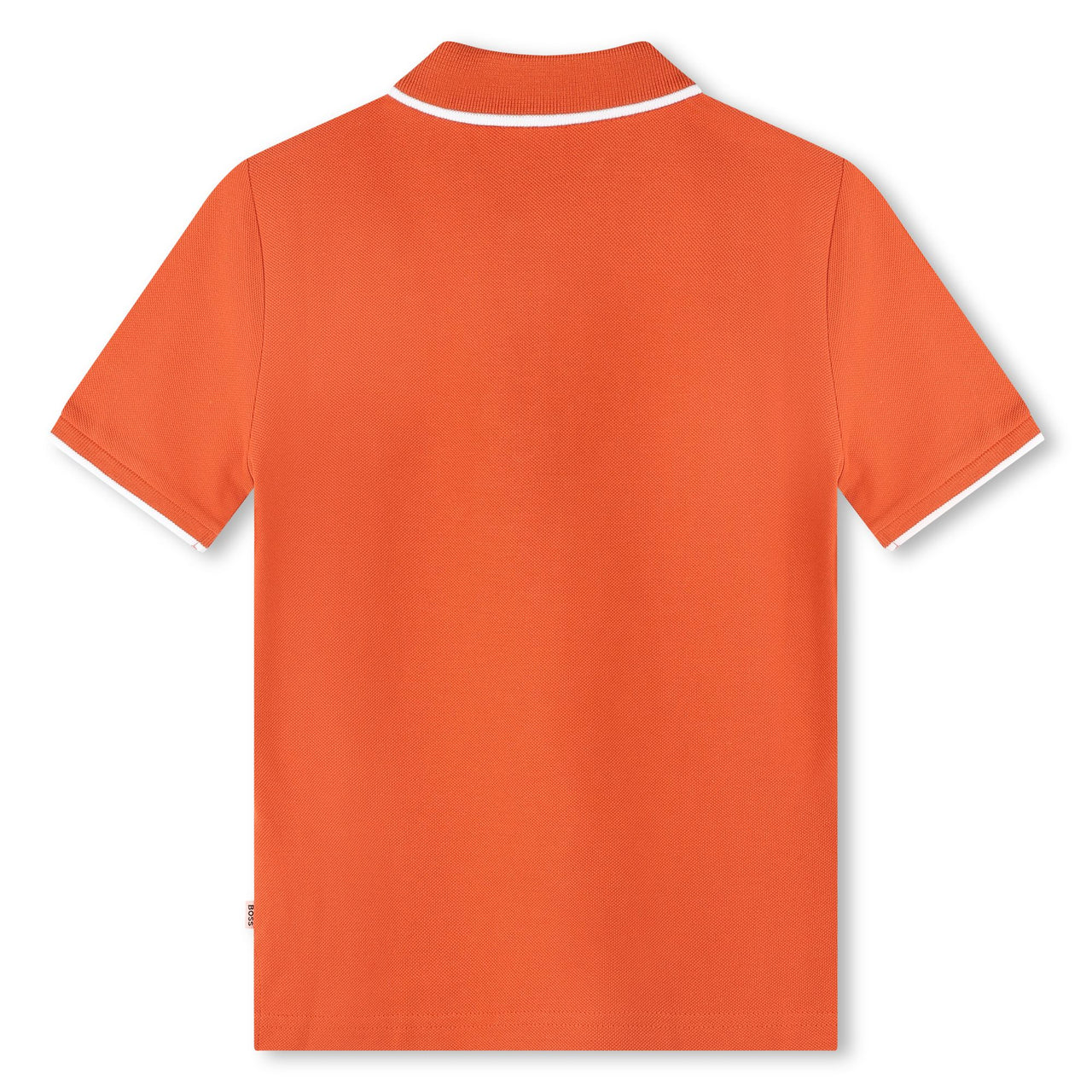 Polo BOSS naranja para niño y adolescente