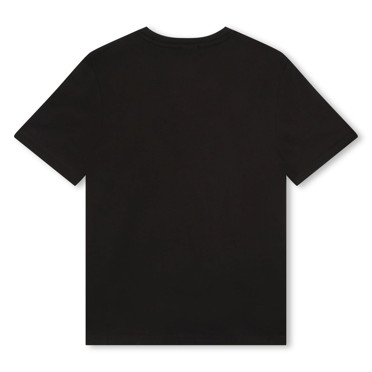 Playera para niño y adolescente negra Boss