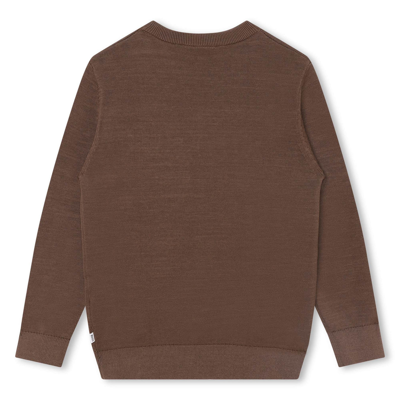 Sweater BOSS café para niño y adolescente