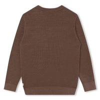 Thumbnail for Sweater BOSS café para niño y adolescente