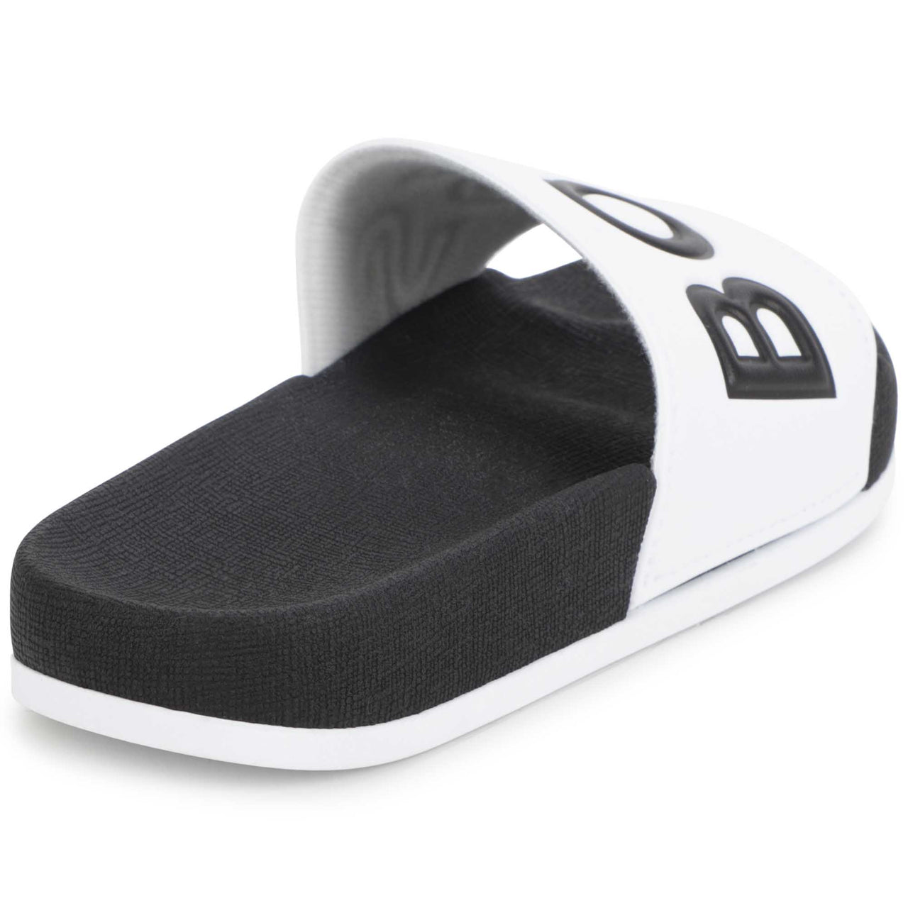 Chanclas BOSS blancas para niños y adolescentes