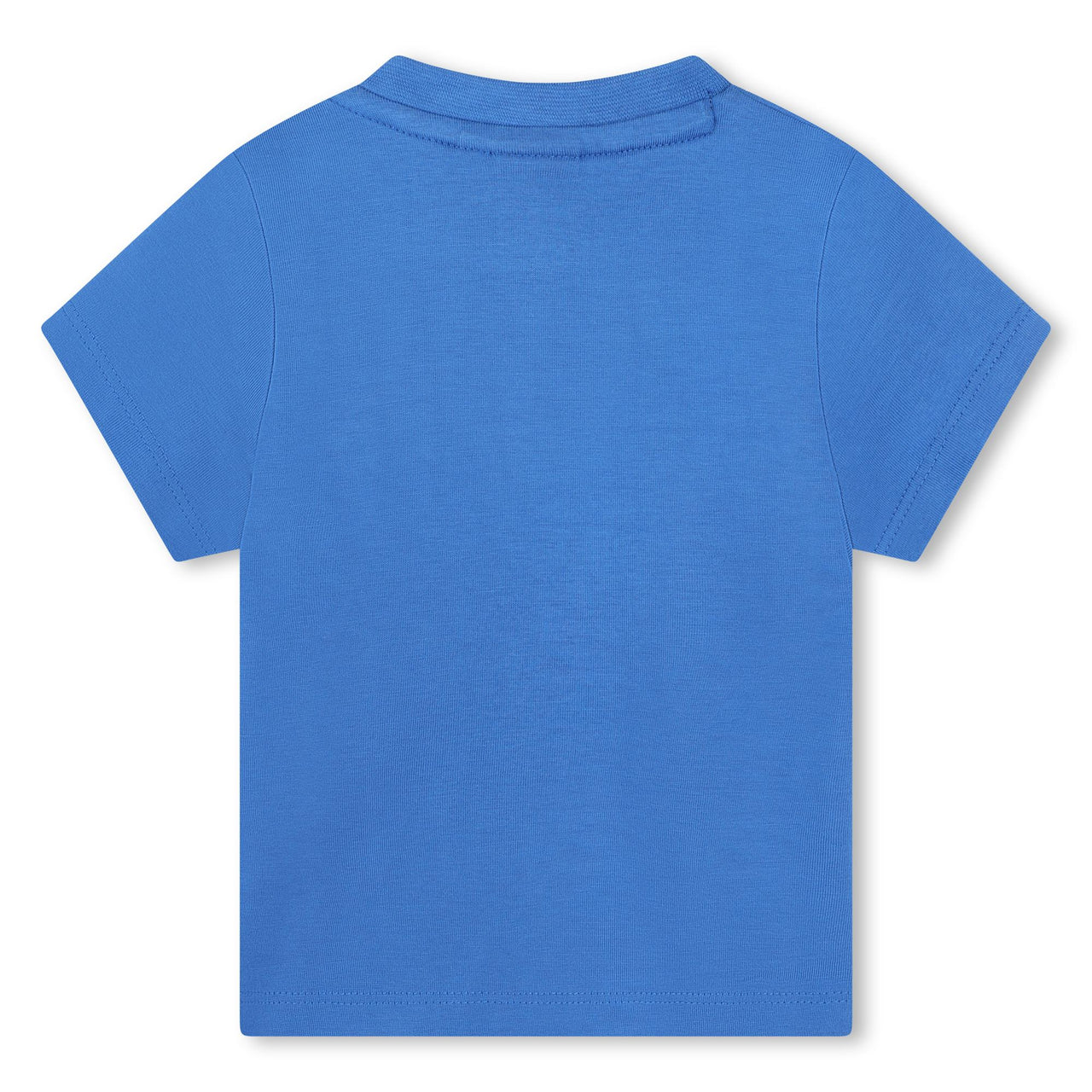 BOSS playera para bebé manga corta color azul rey