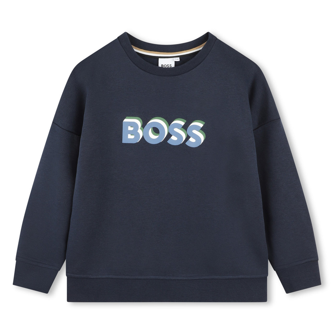 Sudadera o sweter para niño y teens azul Boss