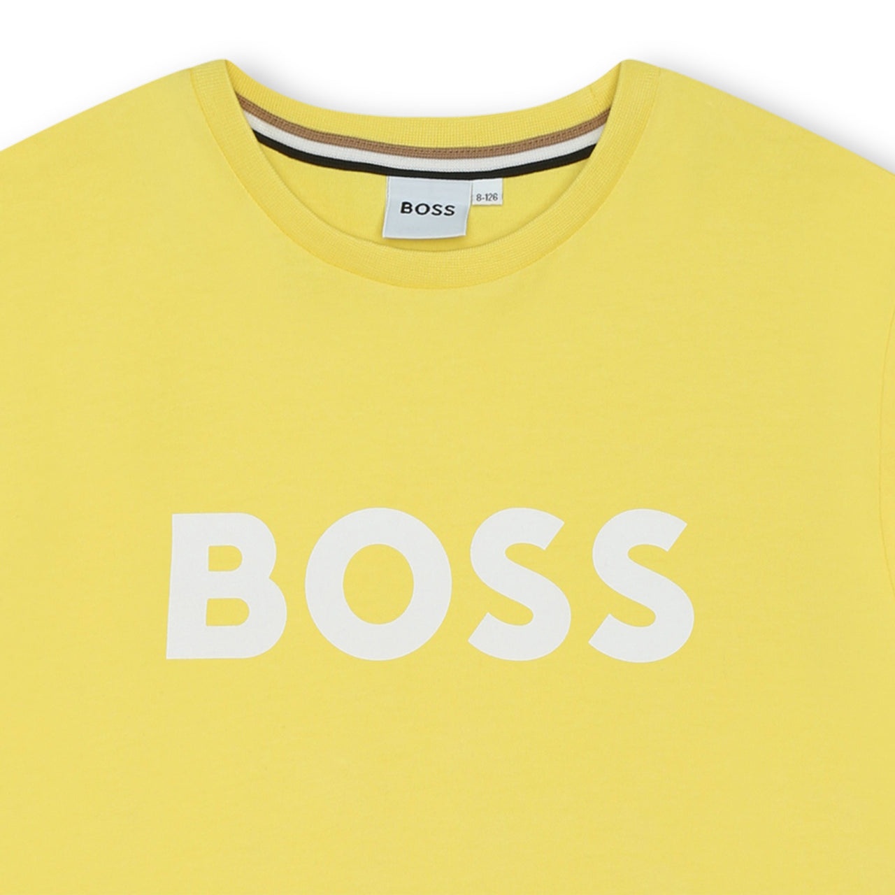 Playera para niño y adolescente amarilla Boss – LUXURY BRANDS
