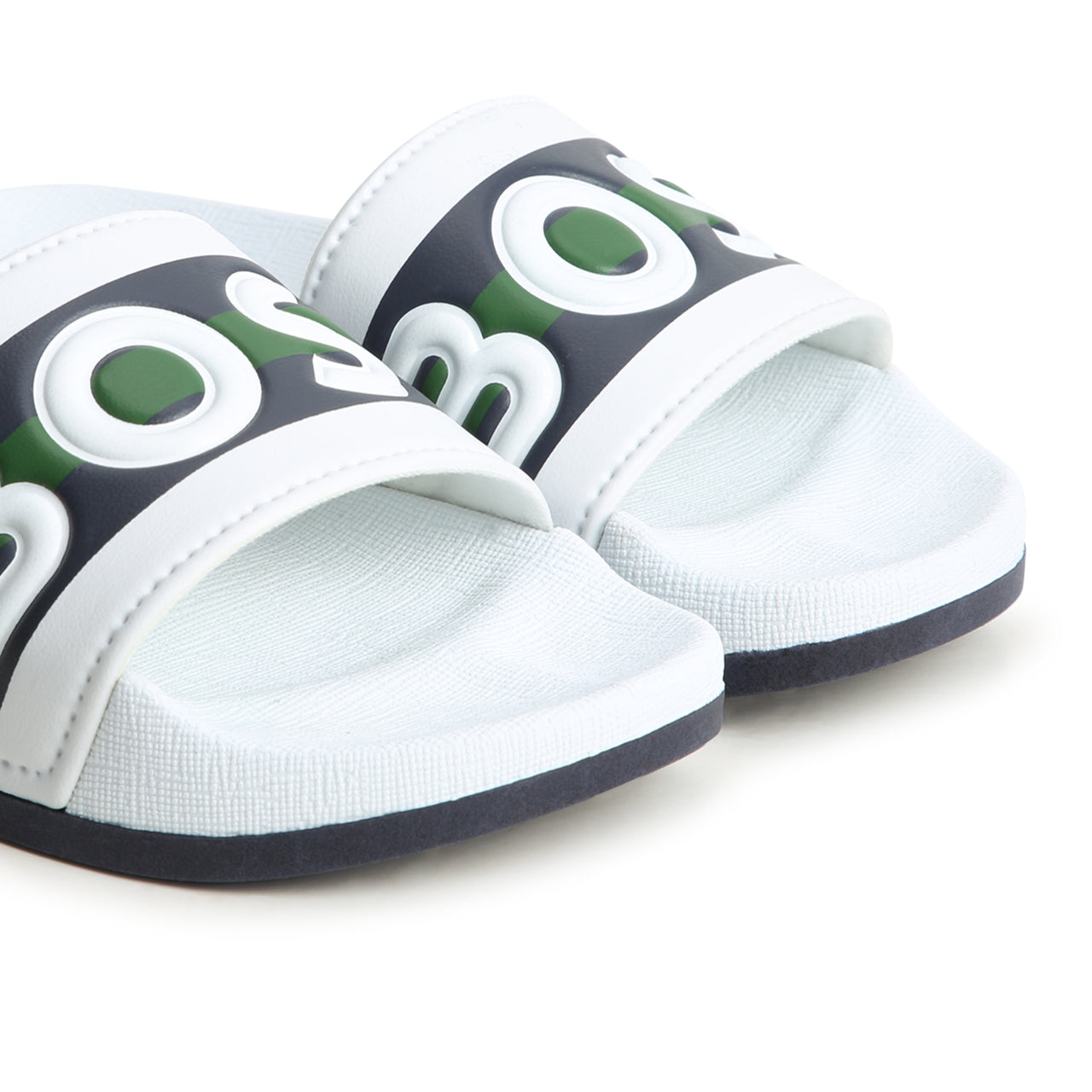 Sandalia o Chanclas Boss para niño y teen blanca