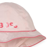 Thumbnail for Gorro BOSS rosa para bebé niña