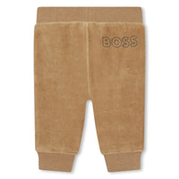 Thumbnail for BOSS set de pants para bebe velvet beige