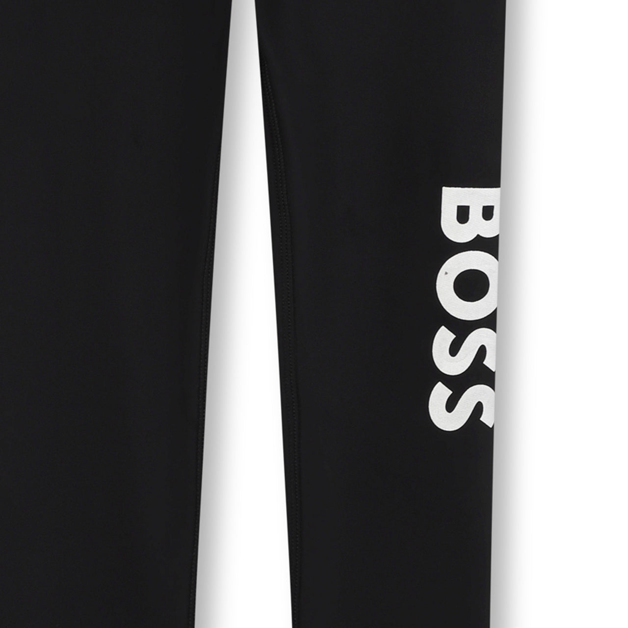 BOSS leggings para niña Color Negro print en la pierna