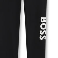 Thumbnail for BOSS leggings para niña Color Negro print en la pierna