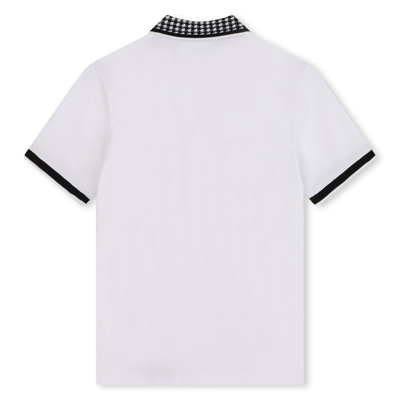 BOSS playera polo para niño y adolescente blanca