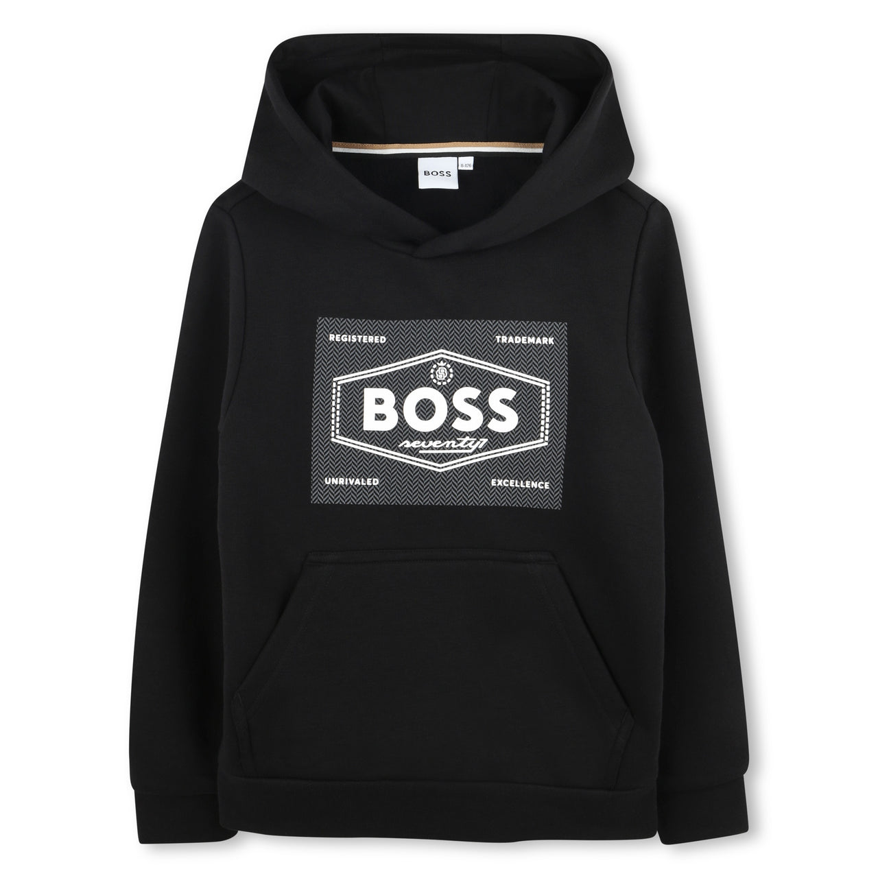 BOSS sudadera para niño y adolescente negra