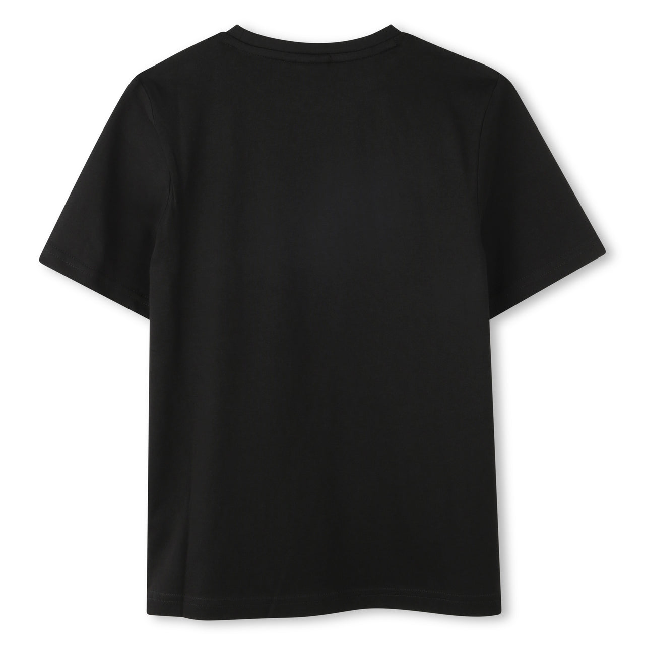 BOSS playera para niño y adolescente manga corta color negro