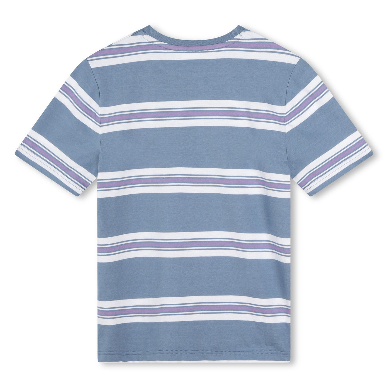 BOSS playera para niño y adolescente manga corta color gris