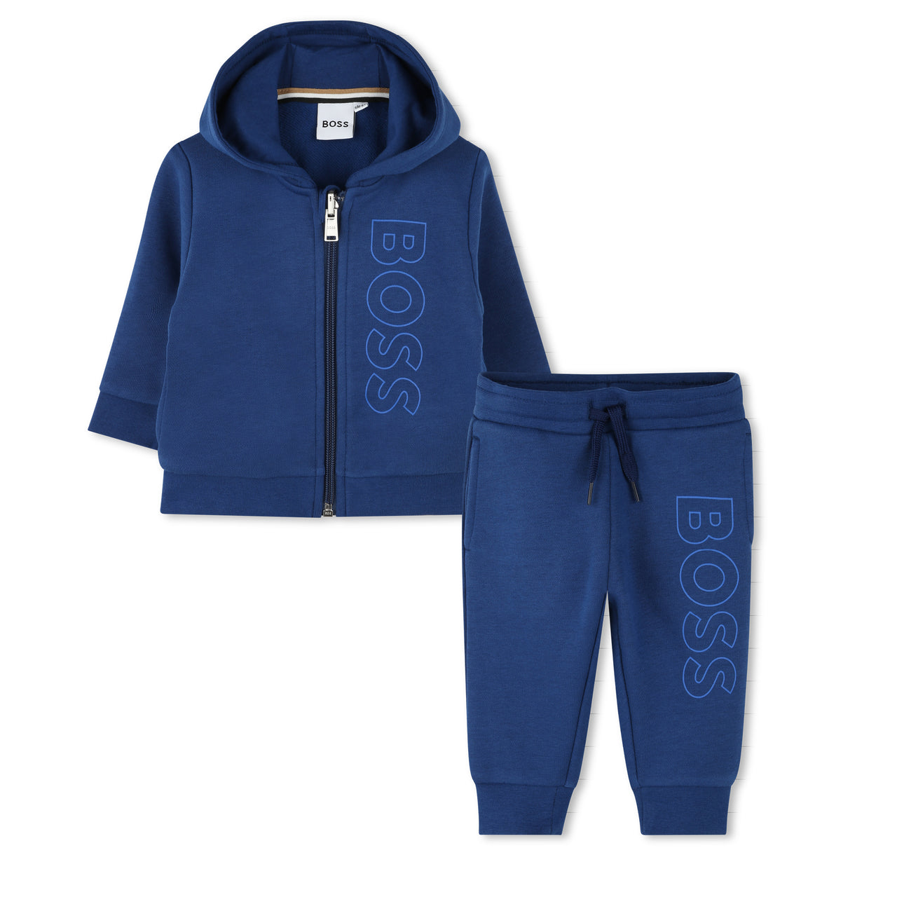 BOSS set de pants para bebe azul