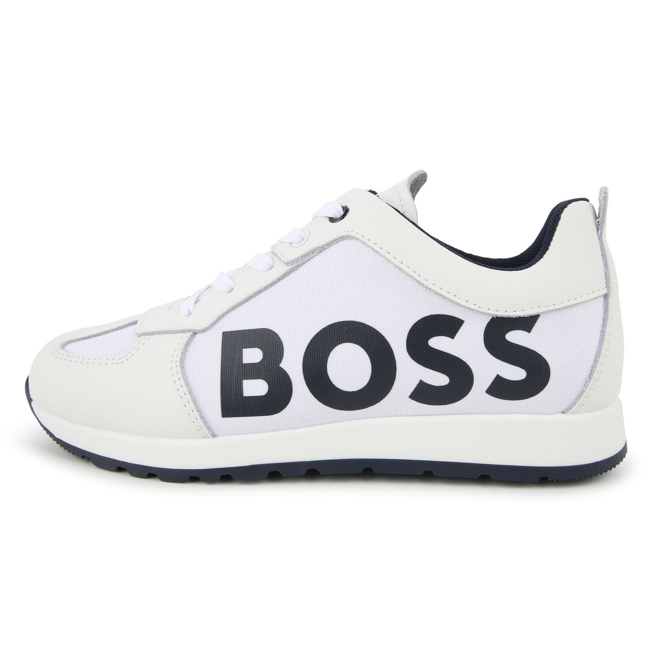 BOSS Tens para niño y adolescente blancos con agujetas