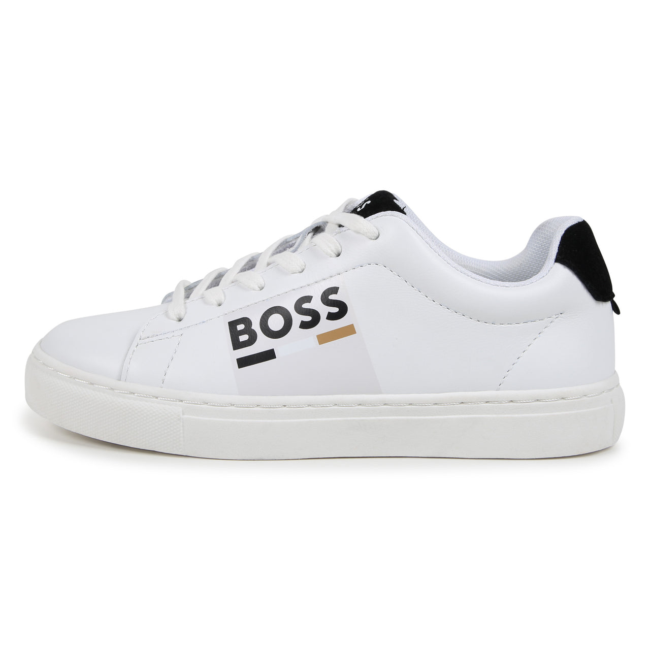 BOSS Tenis para niño y adolescente blanco