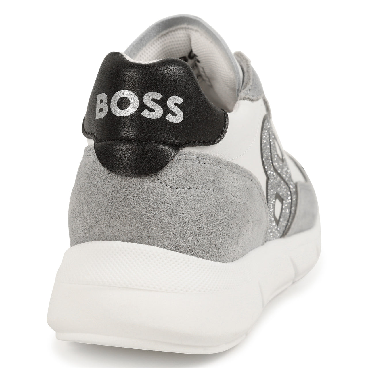 BOSS Tenis para niño Blanco unisex