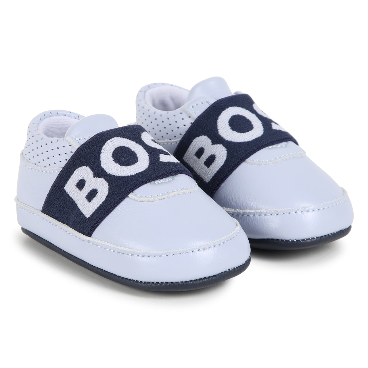 BOSS Zapato para bebe niño azul cielo