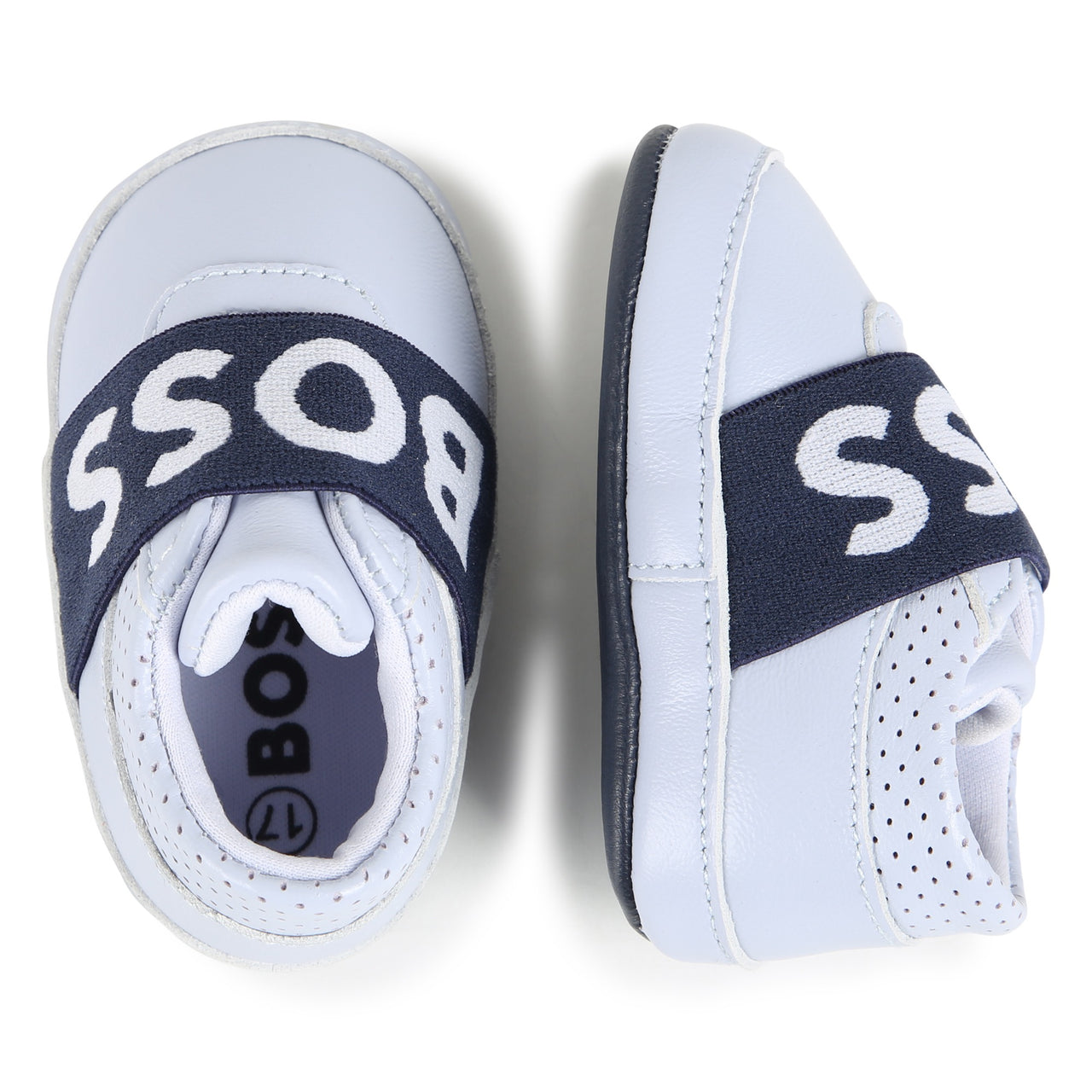 BOSS Zapato para bebe niño azul cielo