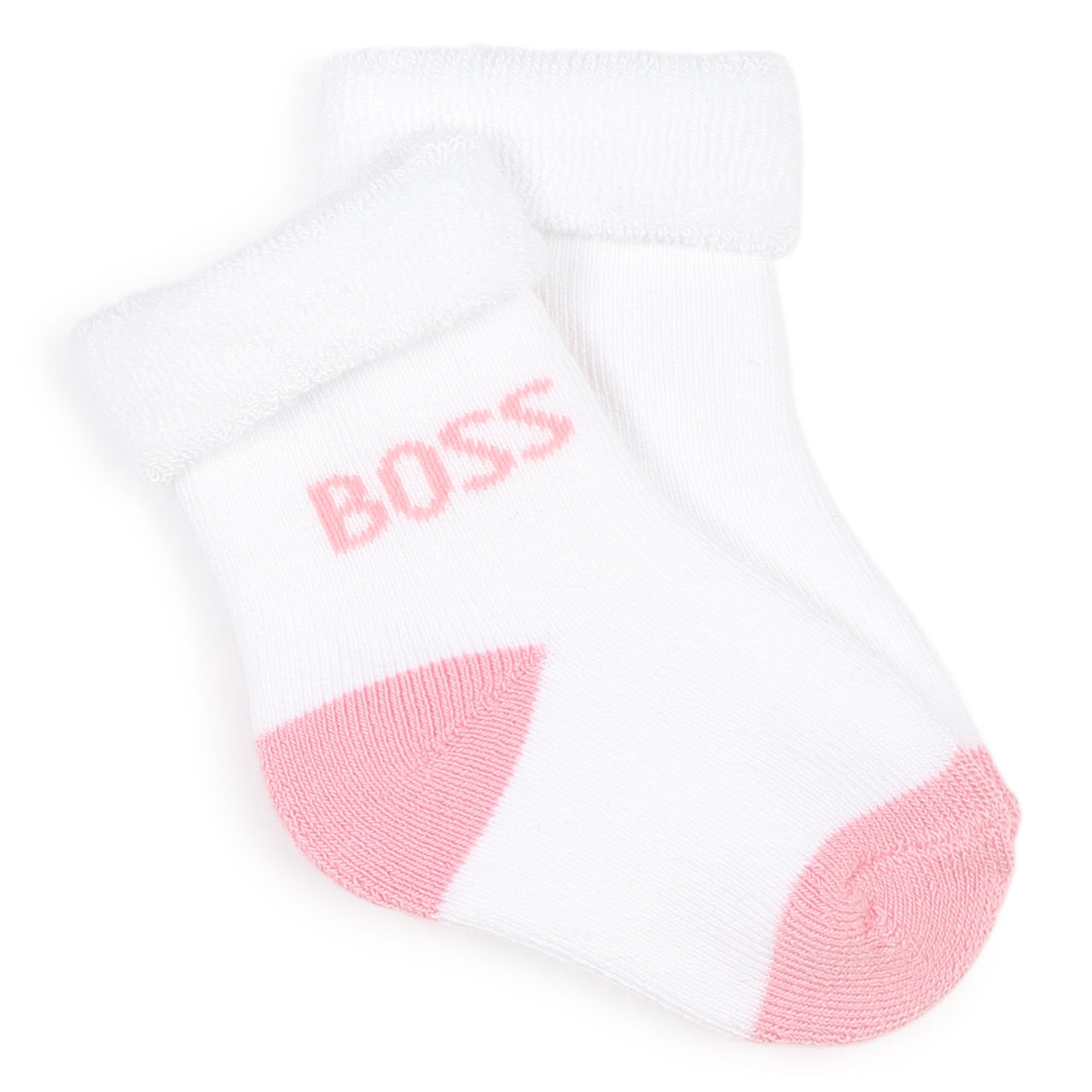 BOSS set de 3 Calcetines para bebé niña rosas