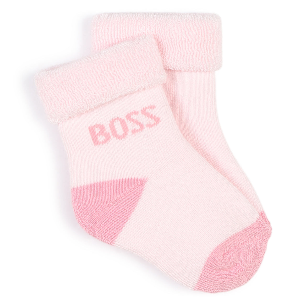 BOSS set de 3 Calcetines para bebé niña rosas