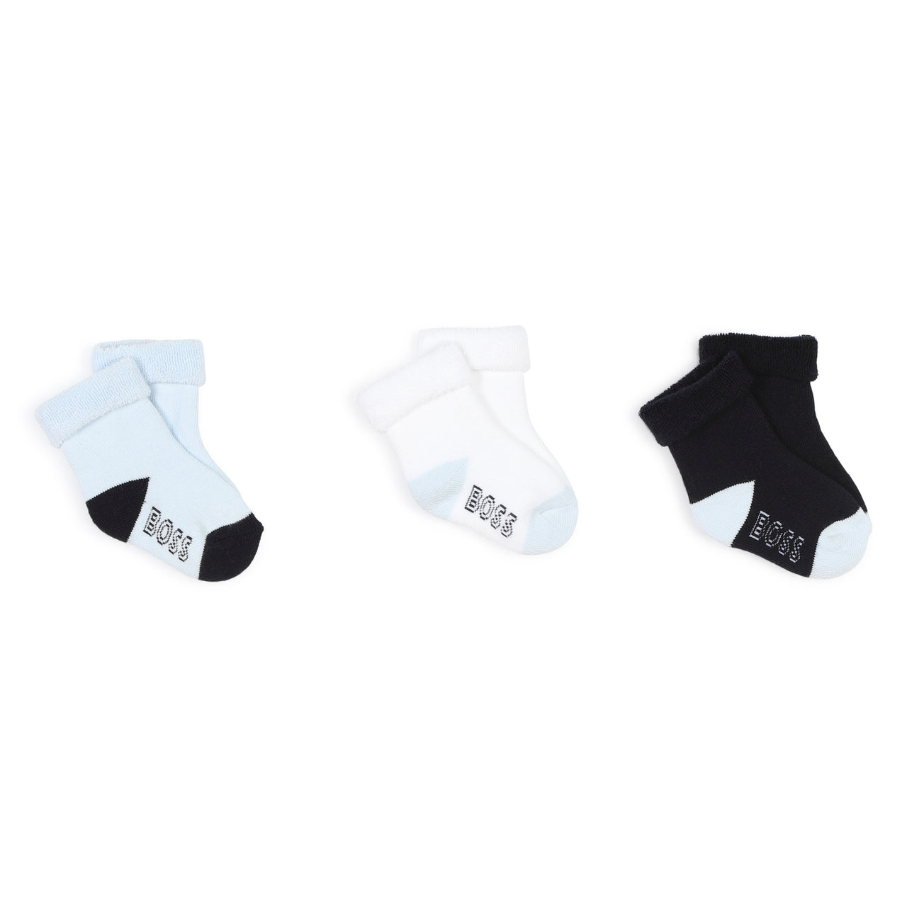 BOSS Set de 3 Calcetines para bebé niño